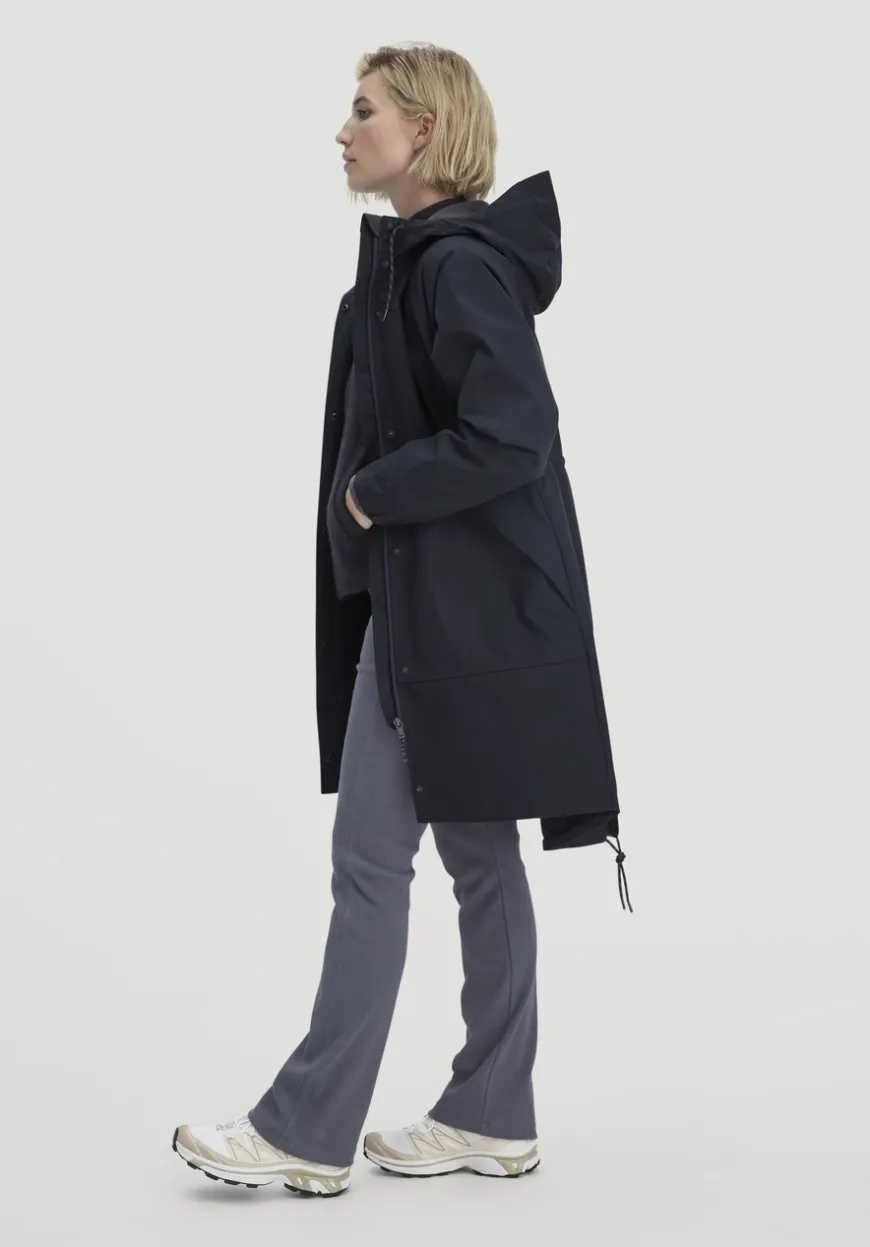 hessnatur Allwetter Parka NATURE SHELL Relaxed aus reiner Bio-Baumwolle von|Damen Jacken & Mäntel