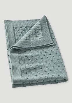 hessnatur Baby Strickdecke aus reiner Bio-Merinowolle von| Kuscheldecken|Für Kids