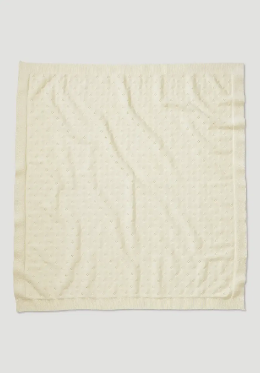 hessnatur Baby Strickdecke aus reiner Bio-Merinowolle von| Kuscheldecken|Für Kids