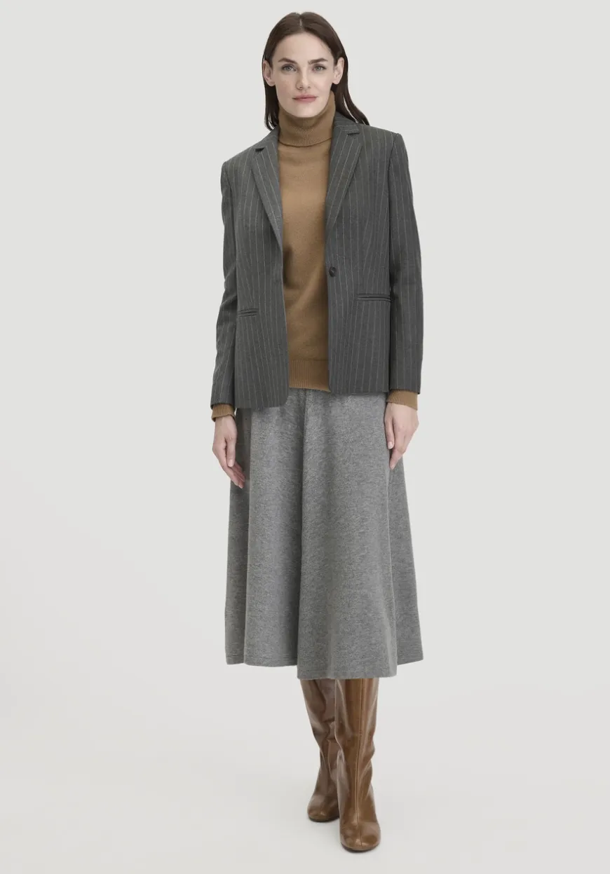 hessnatur Blazer Nadelstreifen Regular aus reiner Schurwolle von|Damen Blazer