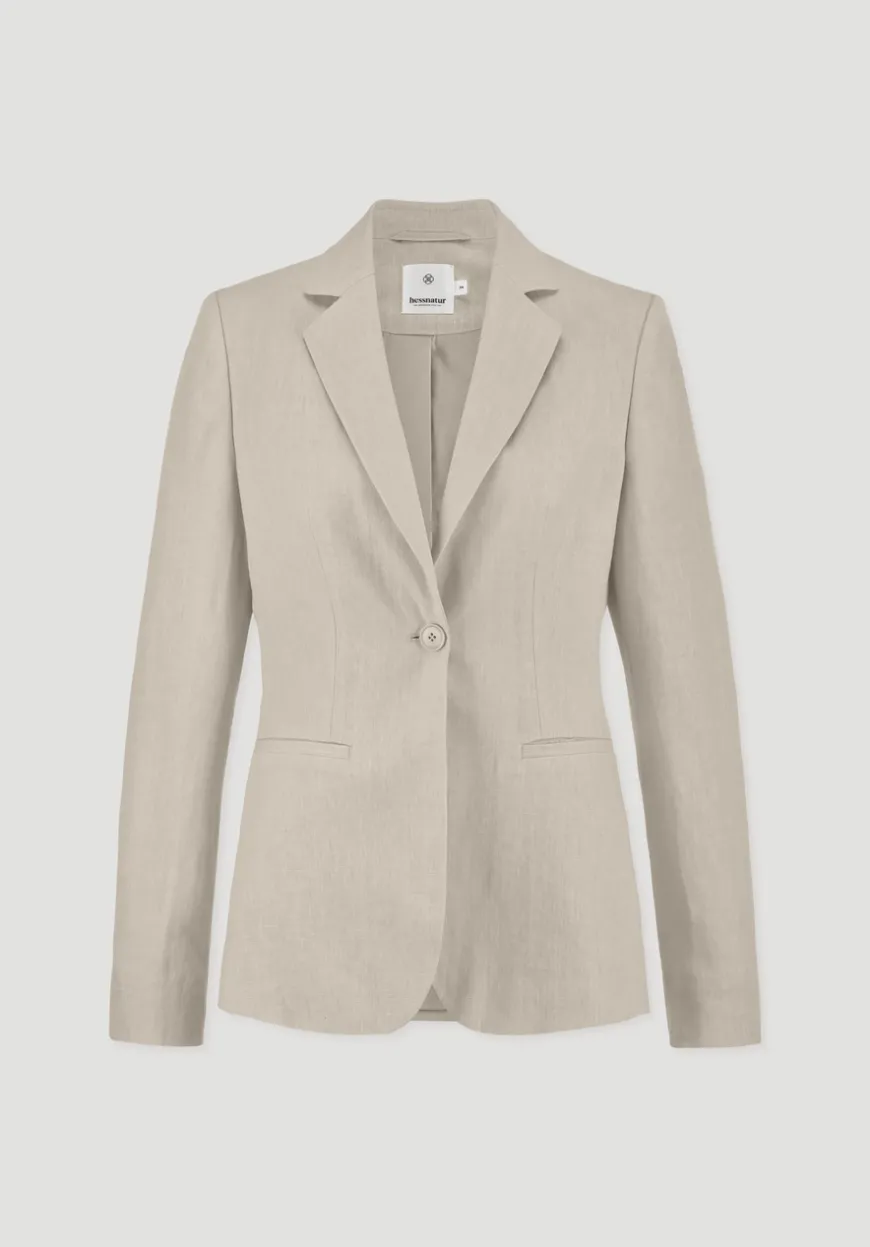 hessnatur Blazer Regular aus reinem Leinen von|Damen Blazer