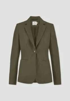 hessnatur Blazer Regular aus reinem Leinen von|Damen Blazer