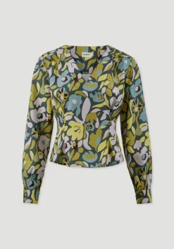 hessnatur Bluse Regular aus reiner LENZING™ ECOVERO™ Viskose von|Damen Blusen