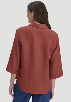 hessnatur Bluse Relaxed aus reinem Leinen von|Damen Blusen