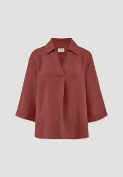 hessnatur Bluse Relaxed aus reinem Leinen von|Damen Blusen