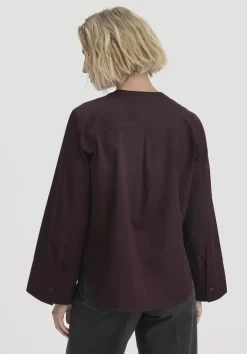 hessnatur Bluse Relaxed aus reiner Bio-Baumwolle von|Damen Blusen