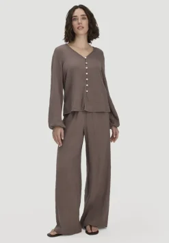 hessnatur Bluse Relaxed aus reiner Bio-Baumwolle von|Damen Blusen