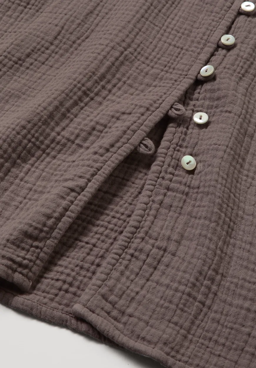 hessnatur Bluse Relaxed aus reiner Bio-Baumwolle von|Damen Blusen