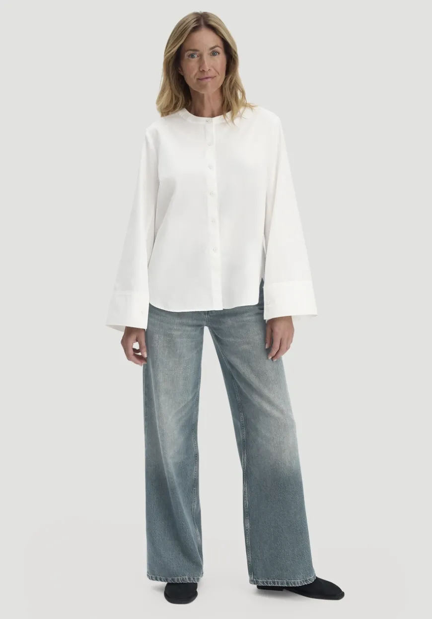 hessnatur Bluse Relaxed aus reiner Bio-Baumwolle von|Damen Blusen