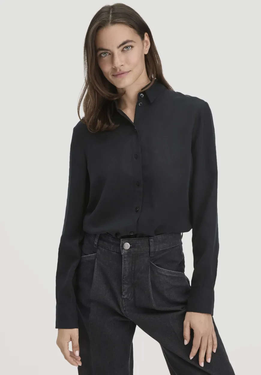 hessnatur Bluse Relaxed aus TENCEL™ Lyocell von|Damen Blusen
