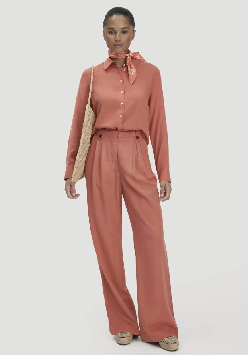 hessnatur Bluse Relaxed aus TENCEL™ Lyocell von|Damen Blusen