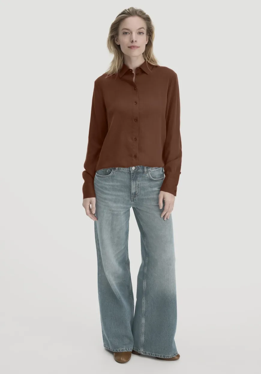 hessnatur Bluse Relaxed aus TENCEL™ Lyocell von|Damen Blusen