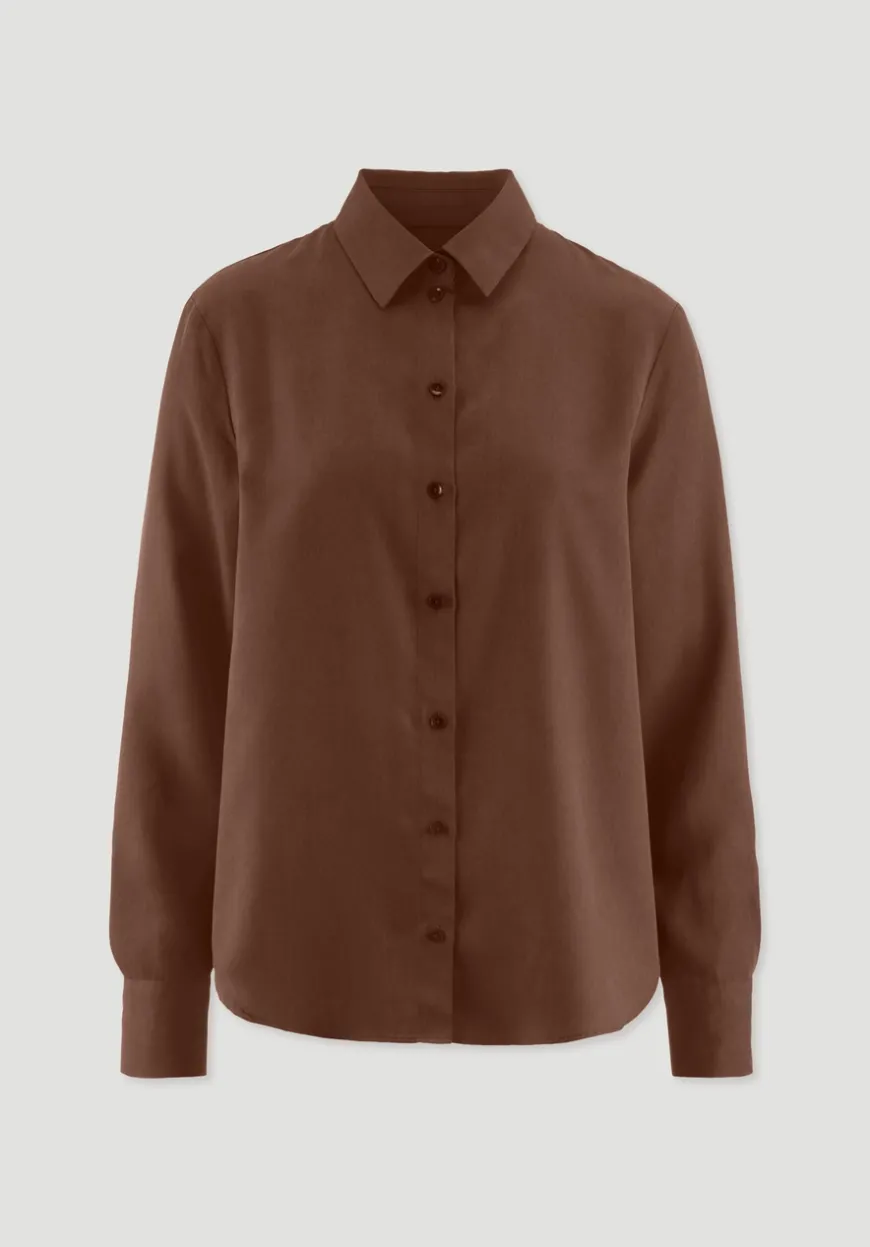 hessnatur Bluse Relaxed aus TENCEL™ Lyocell von|Damen Blusen