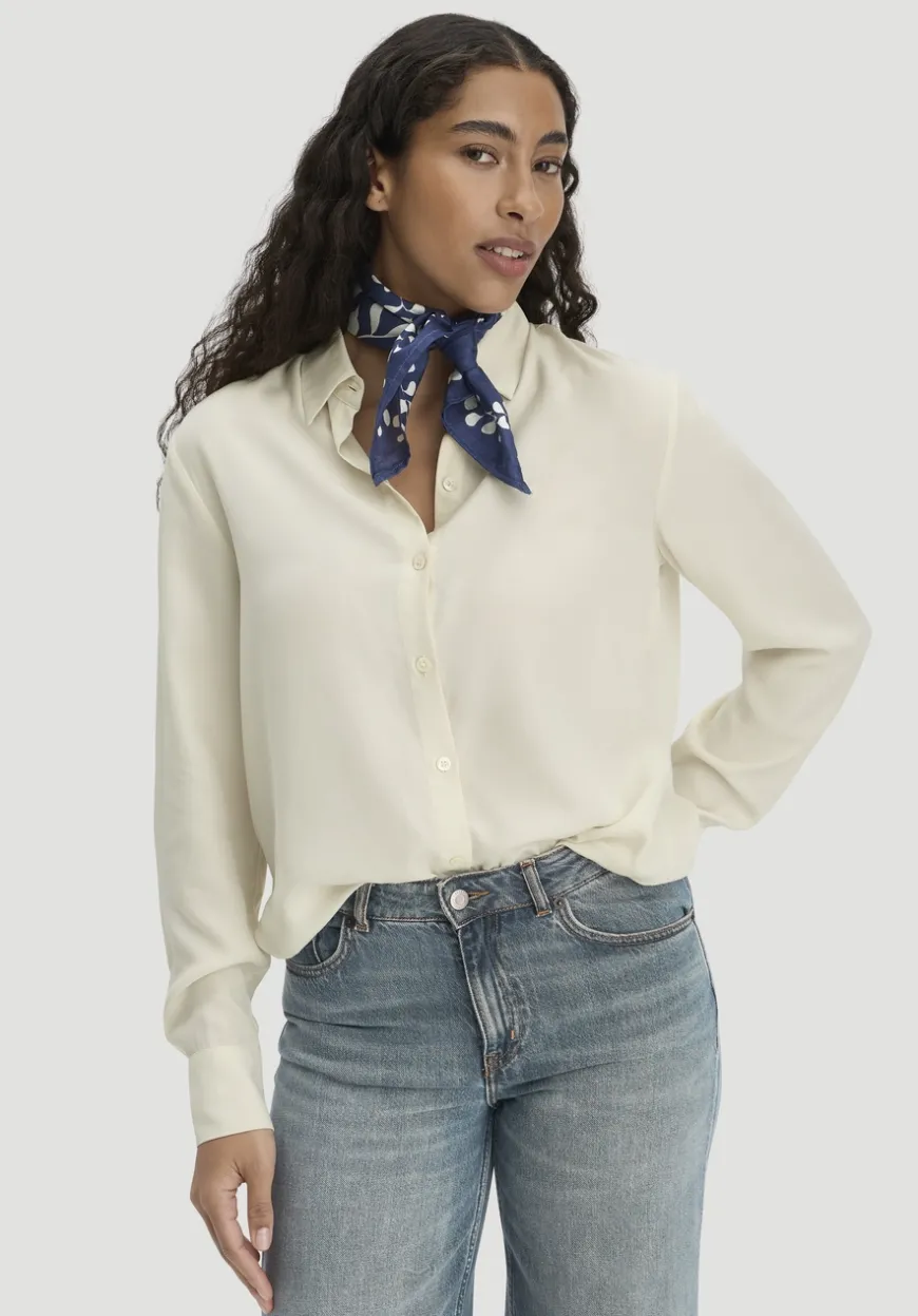 hessnatur Bluse Relaxed aus TENCEL™ Lyocell von|Damen Blusen