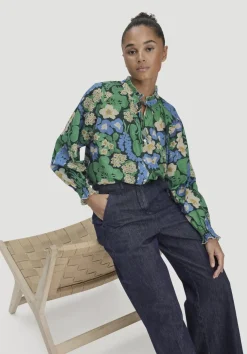 hessnatur Bluse Relaxed LIV LEE aus reiner Bio-Baumwolle von|Damen Blusen