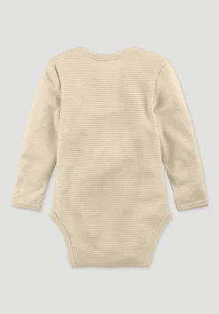 hessnatur Body Langarm aus Bio-Merinowolle mit Seide von| Bodys|Baby-Bodys