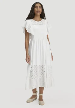 hessnatur Bohemian Jersey Kleid Midi Relaxed aus reiner Bio-Baumwolle von|Damen Kleider & Röcke