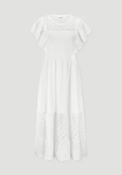 hessnatur Bohemian Jersey Kleid Midi Relaxed aus reiner Bio-Baumwolle von|Damen Kleider & Röcke