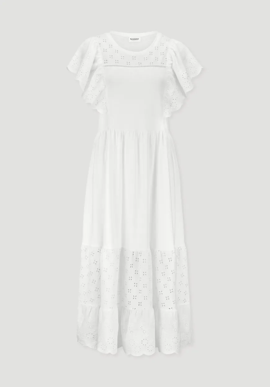 hessnatur Bohemian Jersey Kleid Midi Relaxed aus reiner Bio-Baumwolle von|Damen Kleider & Röcke