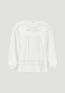 hessnatur Bohemian Lace Longsleeve Oversize aus reiner Bio-Baumwolle von|Damen Shirts & Tops