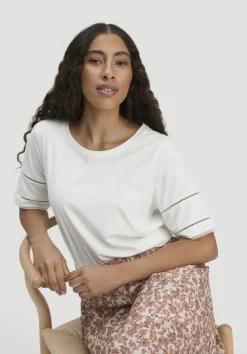 hessnatur Bohemian Lace-T-Shirt Oversize aus reiner Bio-Baumwolle von|Damen Shirts & Tops