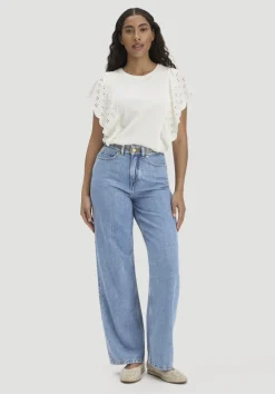 hessnatur Bohemian T-Shirt Regular aus reiner Bio-Baumwolle von|Damen Shirts & Tops