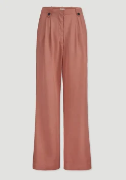 hessnatur Bundfalten Hose Wide Leg aus TENCEL™ Lyocell von|Damen Hosen & Shorts