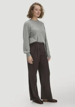 hessnatur Bundfalten Hose Wide Leg aus TENCEL™ Lyocell von|Damen Hosen & Shorts