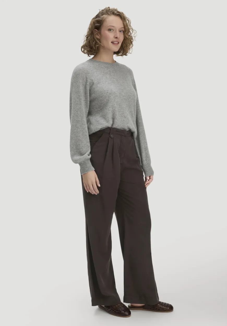 hessnatur Bundfalten Hose Wide Leg aus TENCEL™ Lyocell von|Damen Hosen & Shorts