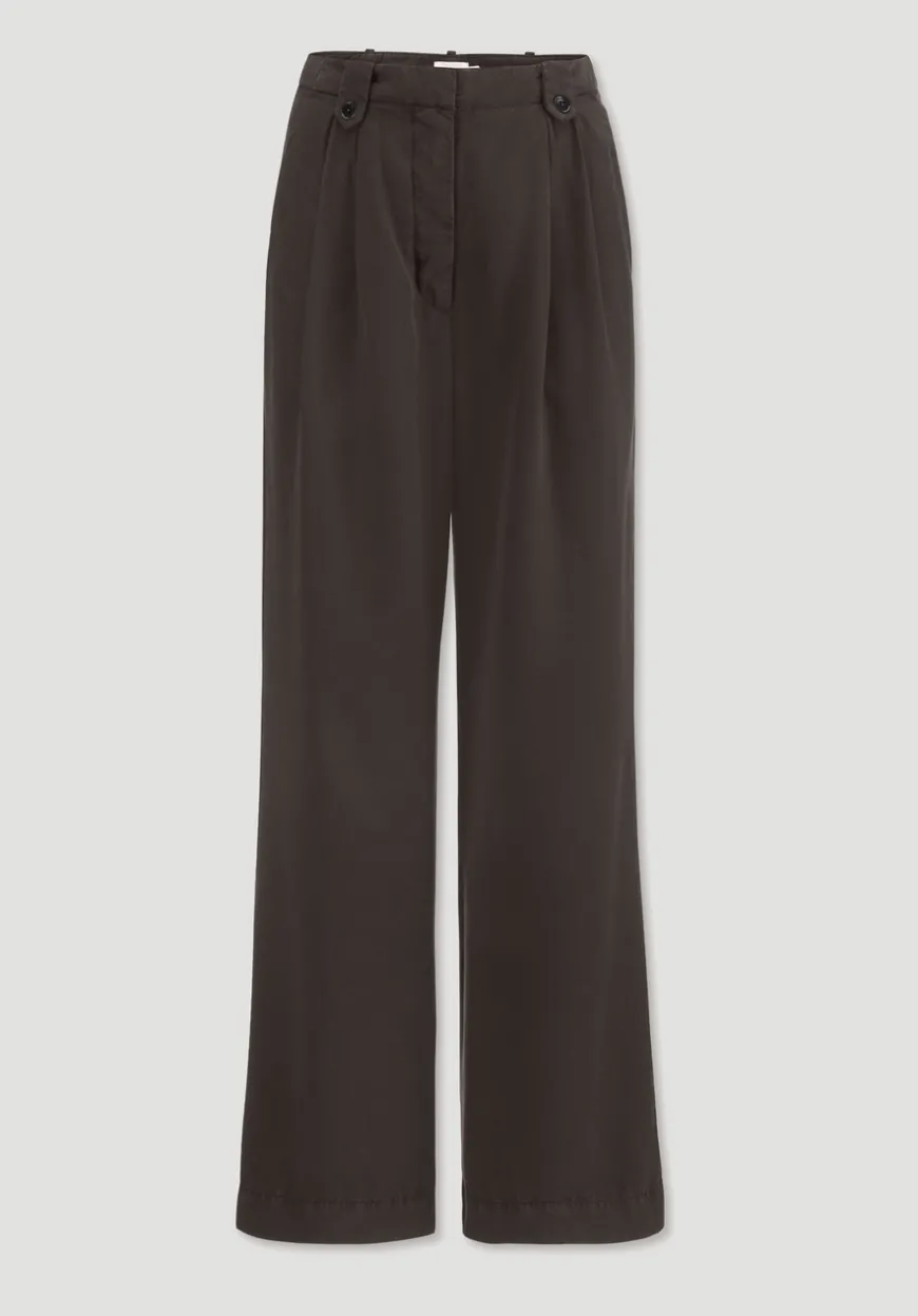 hessnatur Bundfalten Hose Wide Leg aus TENCEL™ Lyocell von|Damen Hosen & Shorts
