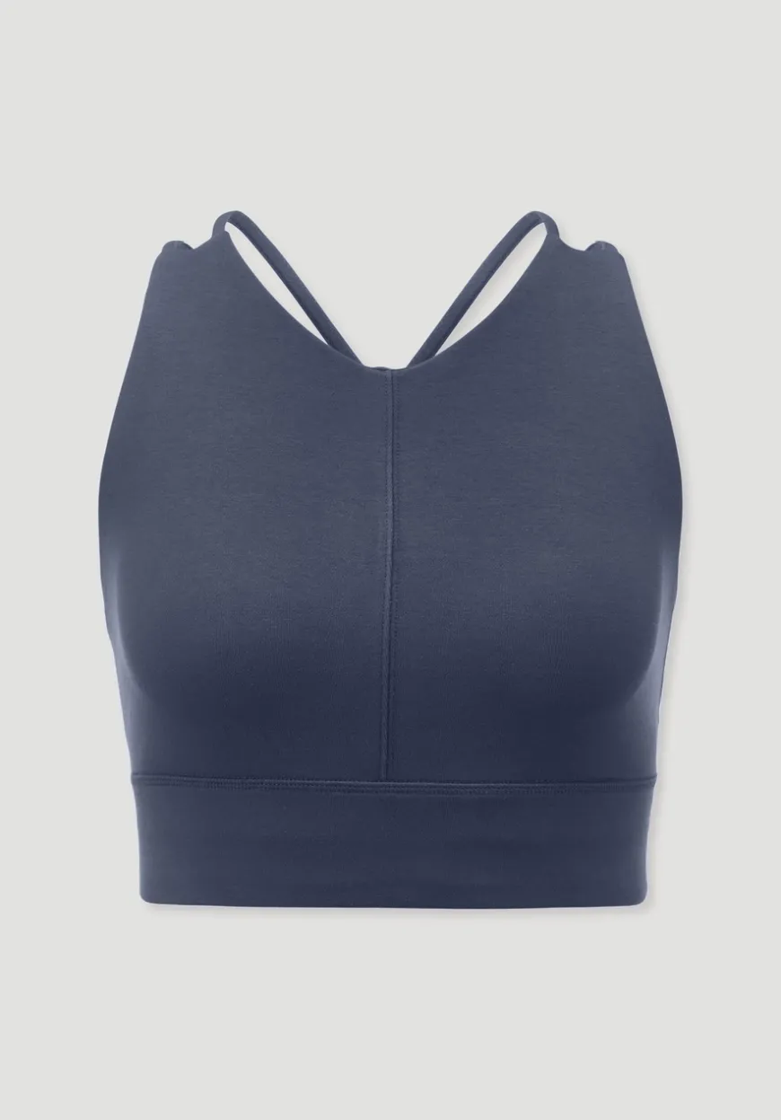 hessnatur Bustier ACTIVE COMFORT aus Bio-Baumwolle von|Damen Shirts & Tops|Yoga & Activewear