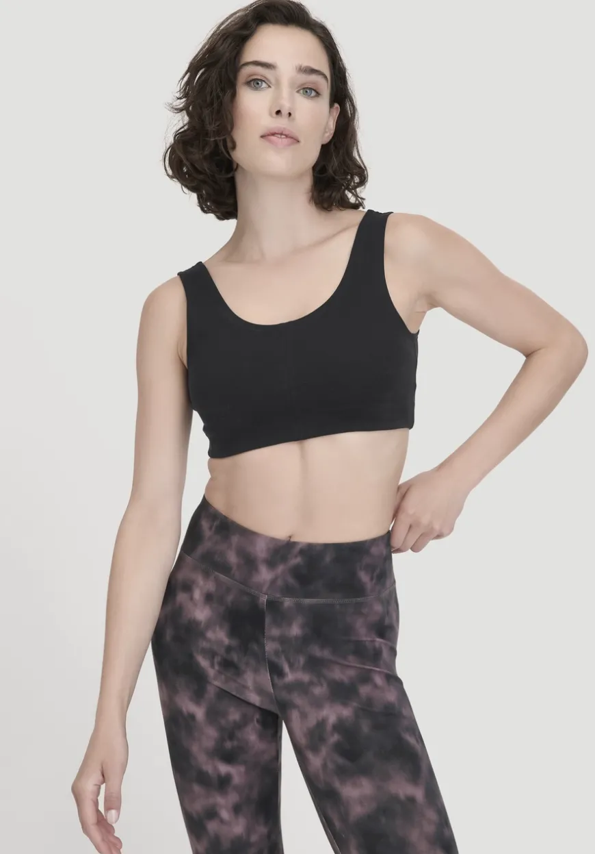 hessnatur Bustier ACTIVE LIGHT aus Bio-Baumwolle von|Damen Shirts & Tops|Yoga & Activewear