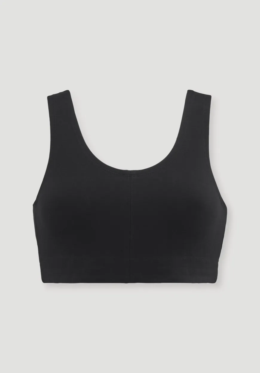 hessnatur Bustier ACTIVE LIGHT aus Bio-Baumwolle von|Damen Shirts & Tops|Yoga & Activewear