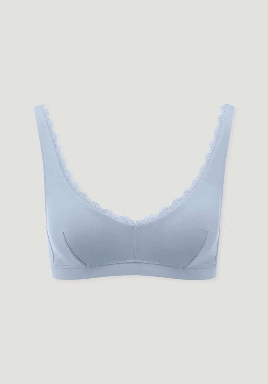 hessnatur Bustier COTTON FEEL LACE aus Bio-Baumwolle von|Damen Bhs|Bhs & Bustiers