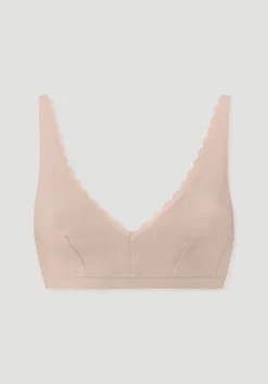 hessnatur Bustier COTTON FEEL LACE aus Bio-Baumwolle von|Damen Bhs|Bhs & Bustiers