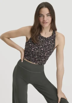 hessnatur Bustier Highneck ACTIVE LIGHT aus Bio-Baumwolle von|Damen Shirts & Tops|Yoga & Activewear