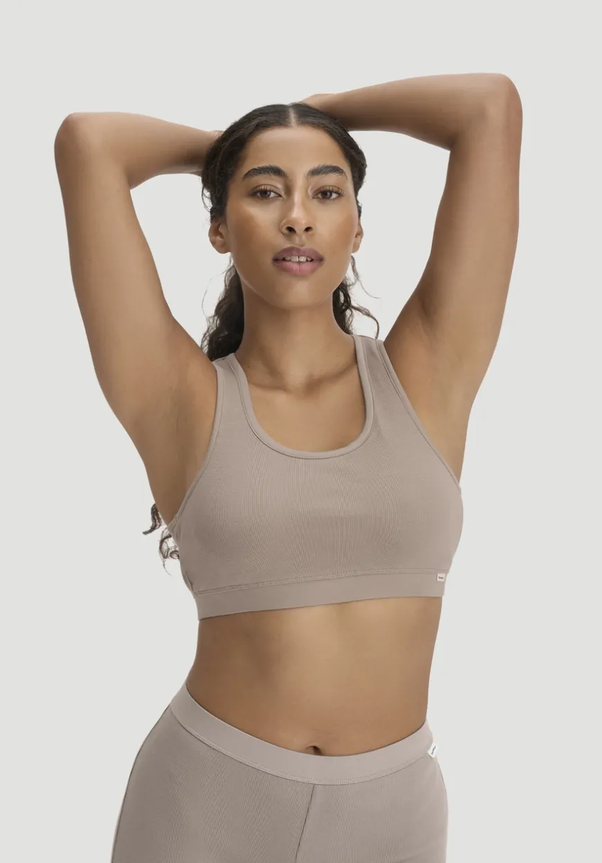 hessnatur Bustier Racerback SOFT RIB aus Bio-Baumwolle von|Damen Bhs|Bhs & Bustiers