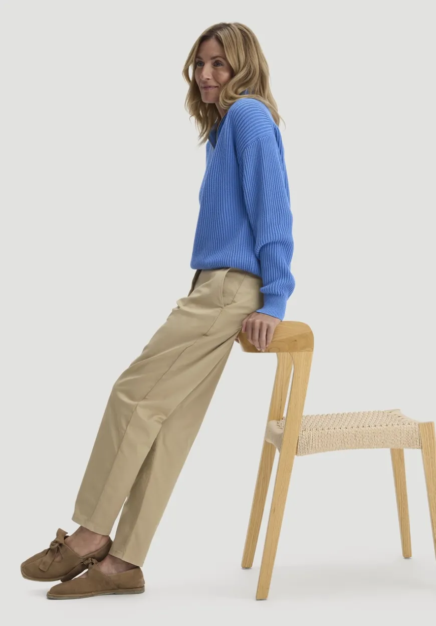 hessnatur Chino Straight Leg Regular aus Bio-Baumwolle von|Damen Hosen & Shorts|Hosen