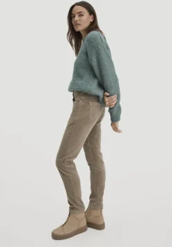 hessnatur Cordhose Slim Leg Regular aus Bio-Baumwolle von|Damen Hosen & Shorts