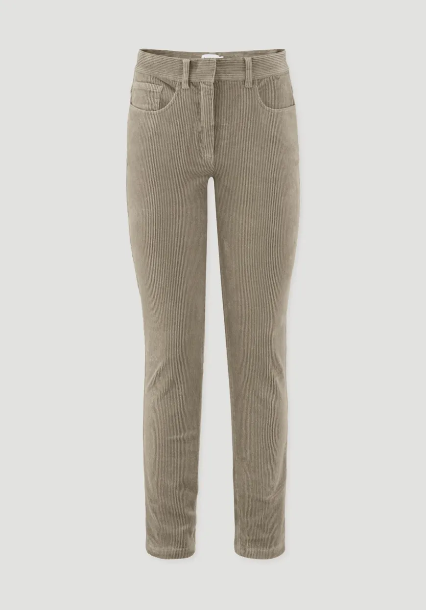 hessnatur Cordhose Slim Leg Regular aus Bio-Baumwolle von|Damen Hosen & Shorts