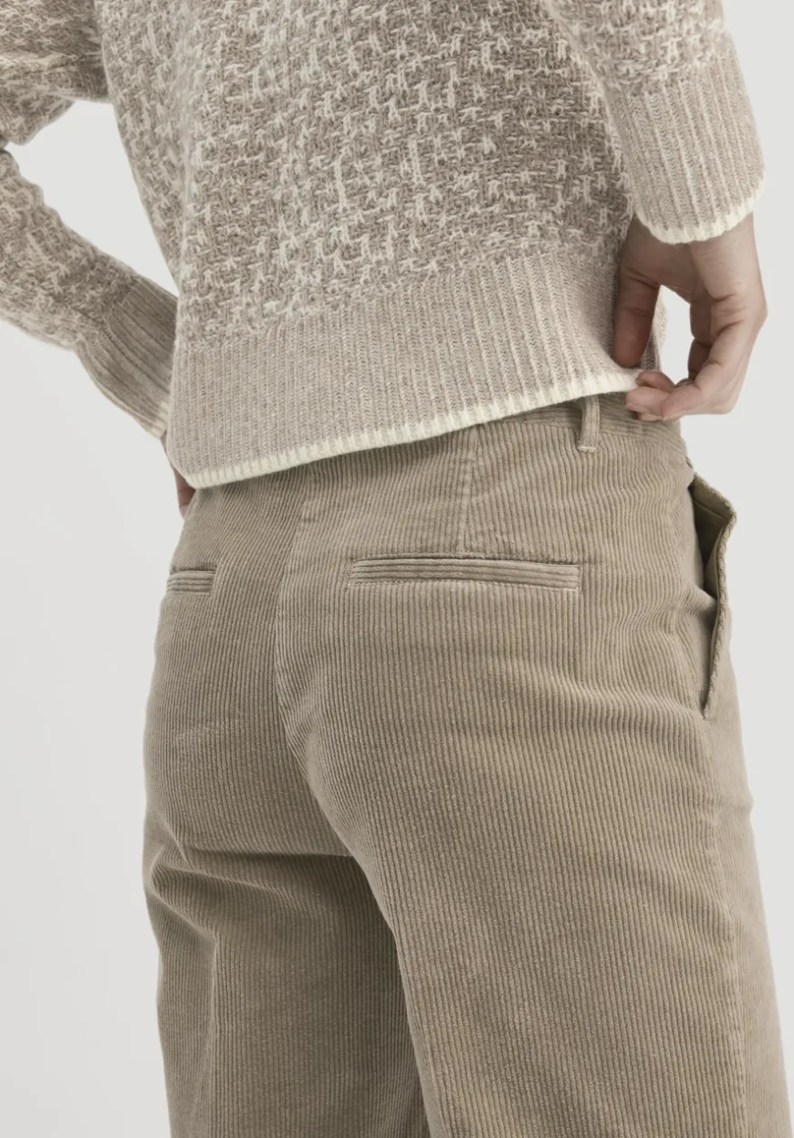 hessnatur Cordhose Wide Leg Relaxed aus Bio-Baumwolle von|Damen Hosen & Shorts