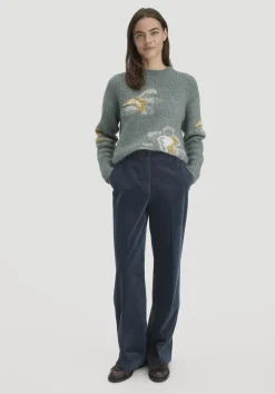 hessnatur Cordhose Wide Leg Relaxed aus Bio-Baumwolle von|Damen Hosen & Shorts