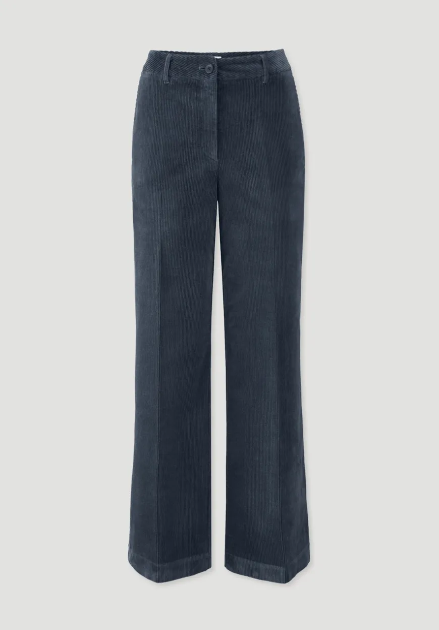 hessnatur Cordhose Wide Leg Relaxed aus Bio-Baumwolle von|Damen Hosen & Shorts