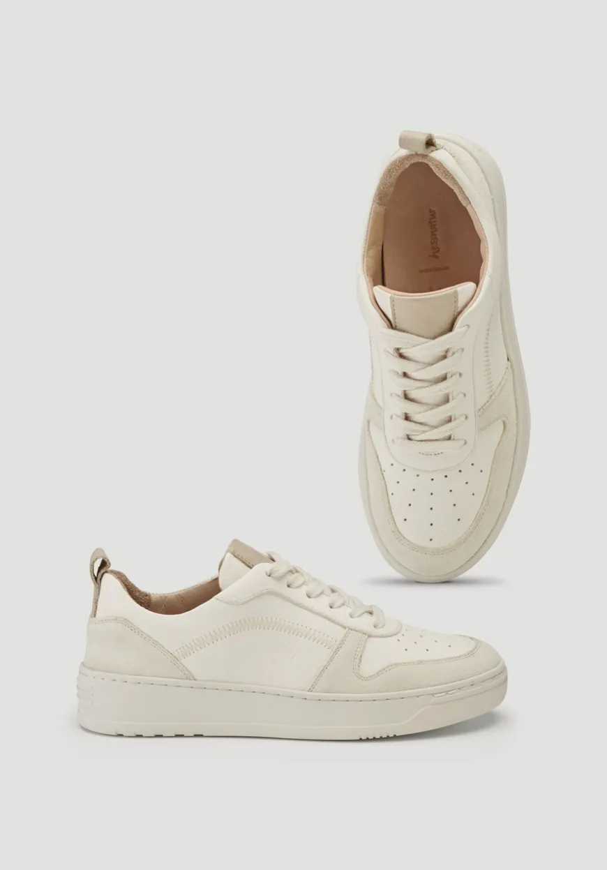 hessnatur Court Sneaker aus Nappaleder von|Damen Schuhe