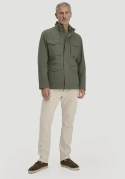hessnatur Field Jacket Regular NATURE SHELL aus reiner Bio-Baumwolle von|Herren Jacken & Mäntel