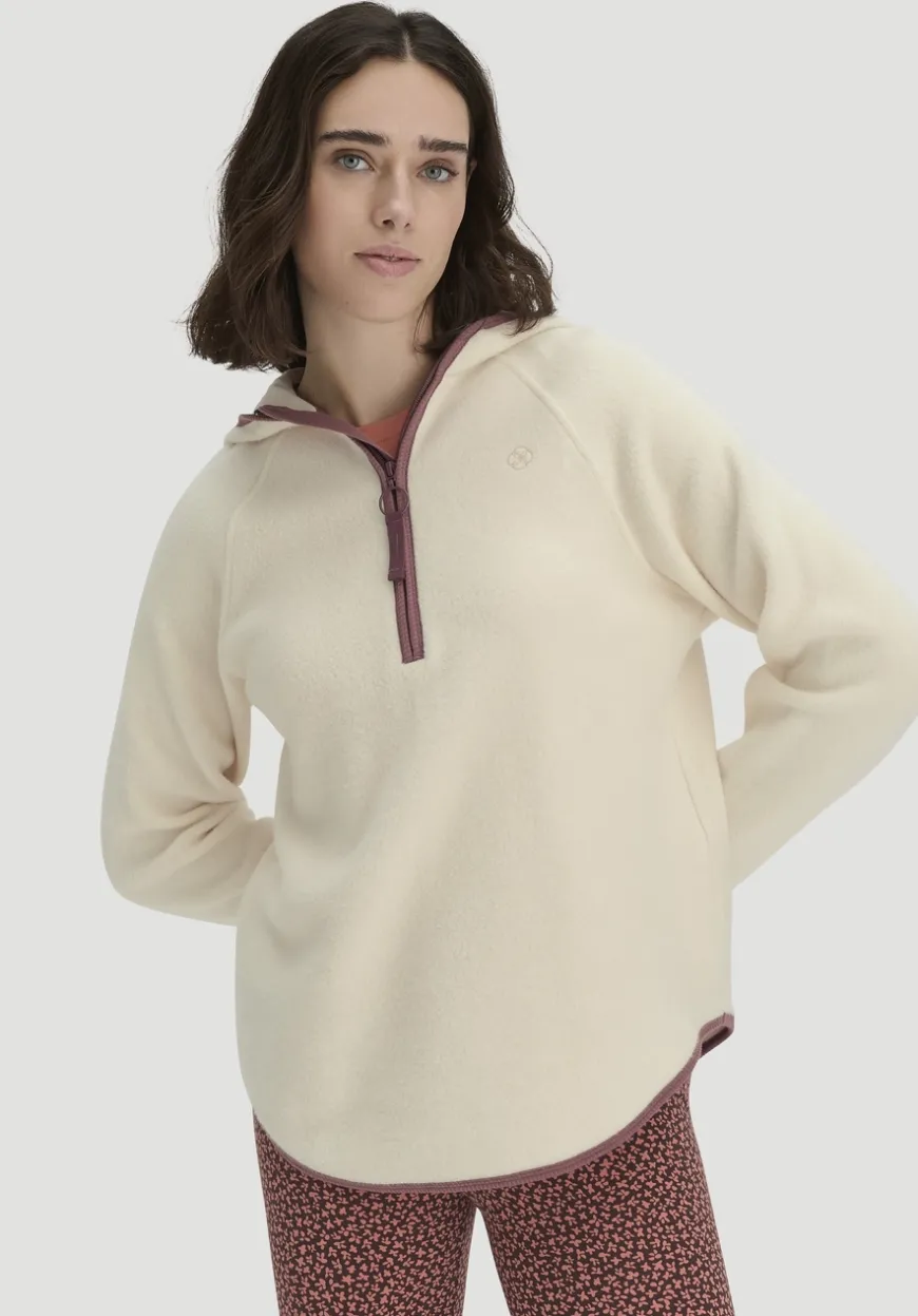 hessnatur Fleece Hoodie Relaxed ACTIVE LIGHT aus reiner Bio-Baumwolle von|Damen Sweatshirts|Fleece