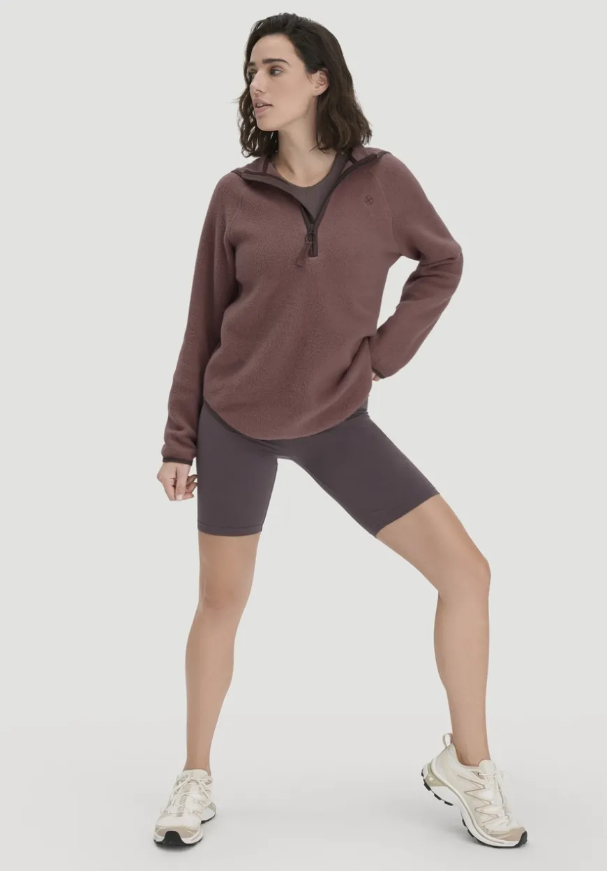 hessnatur Fleece Hoodie Relaxed ACTIVE LIGHT aus reiner Bio-Baumwolle von|Damen Sweatshirts|Fleece