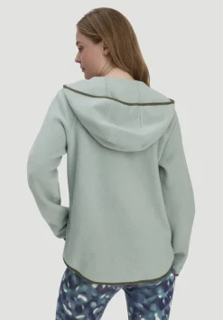 hessnatur Fleece Hoodie Relaxed ACTIVE LIGHT aus reiner Bio-Baumwolle von|Damen Sweatshirts|Fleece