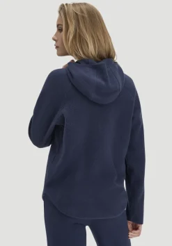 hessnatur Fleece Hoodie Relaxed ACTIVE LIGHT aus reiner Bio-Baumwolle von|Damen Sweatshirts|Fleece