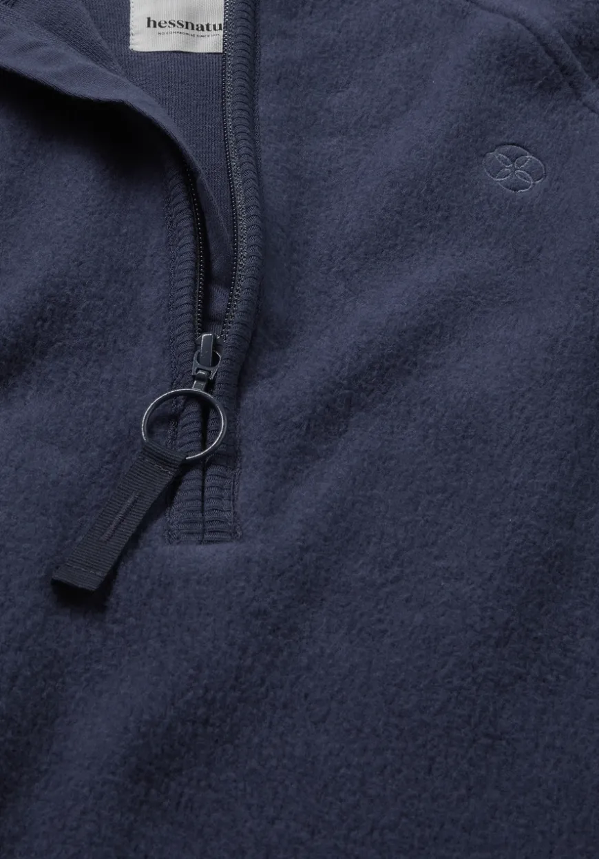 hessnatur Fleece Hoodie Relaxed ACTIVE LIGHT aus reiner Bio-Baumwolle von|Damen Sweatshirts|Fleece